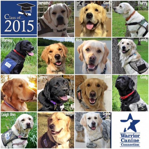 Congrats to Warrior Canine Connection’s Class Of 2015!